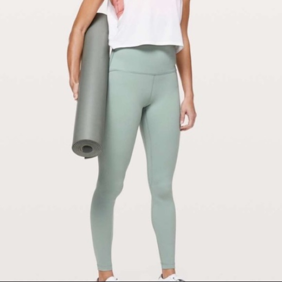 lululemon athletica Pants - Lululemon Align Leggings II 25”in Palm Court Size 12